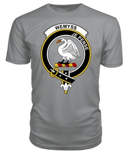 ScotsTee Shop Scottish Wemyss Clan Tartan Scottish Clans Crest T Shirt