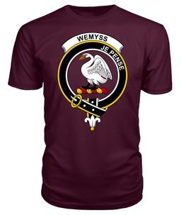 ScotsTee Shop Scottish Wemyss Clan Tartan Scottish Clans Crest T Shirt