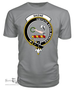 ScotsTee Shop Scottish Skene Clan Tartan Scottish Clans Crest T Shirt
