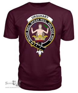 ScotsTee Shop Scottish Urquhart Clan Tartan Scottish Clans Crest T Shirt