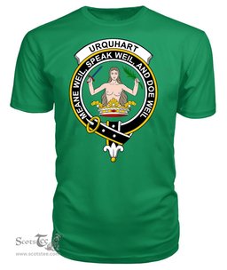 ScotsTee Shop Scottish Urquhart Clan Tartan Scottish Clans Crest T Shirt