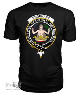 ScotsTee Shop Scottish Urquhart Clan Tartan Scottish Clans Crest T Shirt
