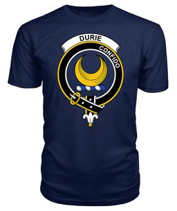 ScotsTee Shop Scottish Durie Clan Tartan Scottish Clans Crest T Shirt