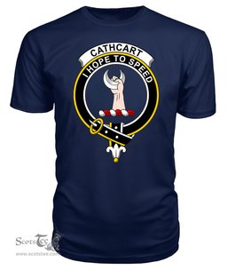 ScotsTee Shop Scottish Cathcart Clan Tartan Scottish Clans Crest T Shirt