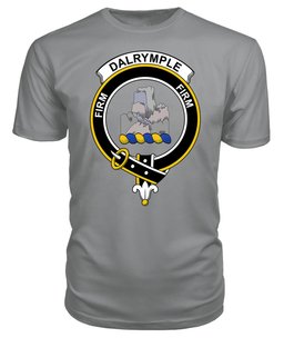 ScotsTee Shop Scottish Dalrymple Clan Tartan Scottish Clans Crest T Shirt