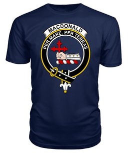 ScotsTee Shop Scottish MacDonalds Of Sleat Clan Tartan Scottish Clans Crest T Shirt