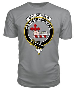 ScotsTee Shop Scottish MacDonalds Of Sleat Clan Tartan Scottish Clans Crest T Shirt