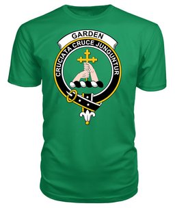 ScotsTee Shop Scottish Garden (or Gardyne) Clan Tartan Scottish Clans Crest T Shirt
