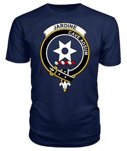 ScotsTee Shop Scottish Jardine Clan Tartan Scottish Clans Crest T Shirt