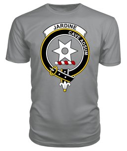 ScotsTee Shop Scottish Jardine Clan Tartan Scottish Clans Crest T Shirt