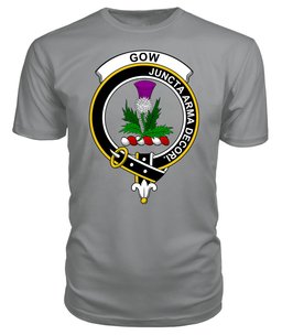 ScotsTee Shop Scottish Gow of Skeoch Clan Tartan Scottish Clans Crest T Shirt