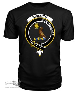 ScotsTee Shop Scottish Kinloch Clan Tartan Scottish Clans Crest T Shirt