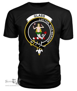 ScotsTee Shop Scottish Glass Clan Tartan Scottish Clans Crest T Shirt