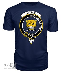ScotsTee Shop Scottish Little Clan Tartan Scottish Clans Crest T Shirt