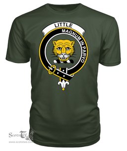 ScotsTee Shop Scottish Little Clan Tartan Scottish Clans Crest T Shirt