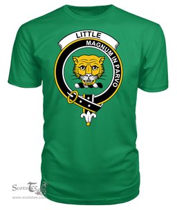 ScotsTee Shop Scottish Little Clan Tartan Scottish Clans Crest T Shirt