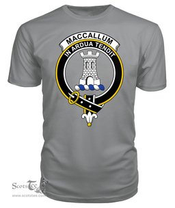 ScotsTee Shop Scottish MacCallum Clan Tartan Scottish Clans Crest T Shirt