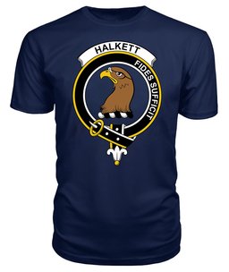 ScotsTee Shop Scottish Halkett Clan Tartan Scottish Clans Crest T Shirt