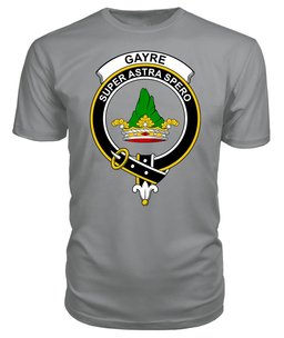 ScotsTee Shop Scottish Gayre Clan Tartan Scottish Clans Crest T Shirt