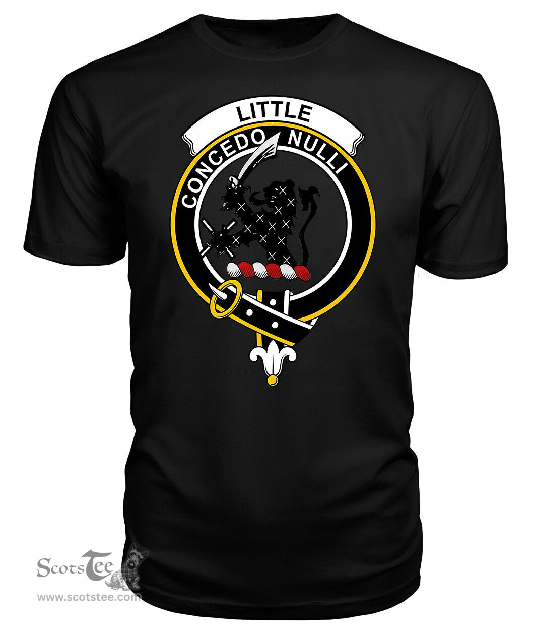 ScotsTee Shop Scottish Little TVN Clan Tartan Scottish Clans Crest T Shirt