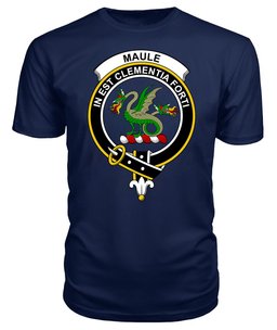 ScotsTee Shop Scottish Maule Clan Tartan Scottish Clans Crest T Shirt