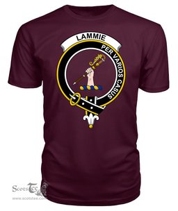 ScotsTee Shop Scottish Lammie Clan Tartan Scottish Clans Crest T Shirt