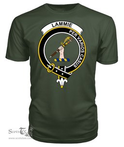 ScotsTee Shop Scottish Lammie Clan Tartan Scottish Clans Crest T Shirt