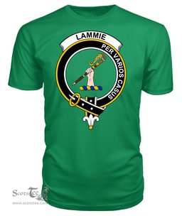 ScotsTee Shop Scottish Lammie Clan Tartan Scottish Clans Crest T Shirt