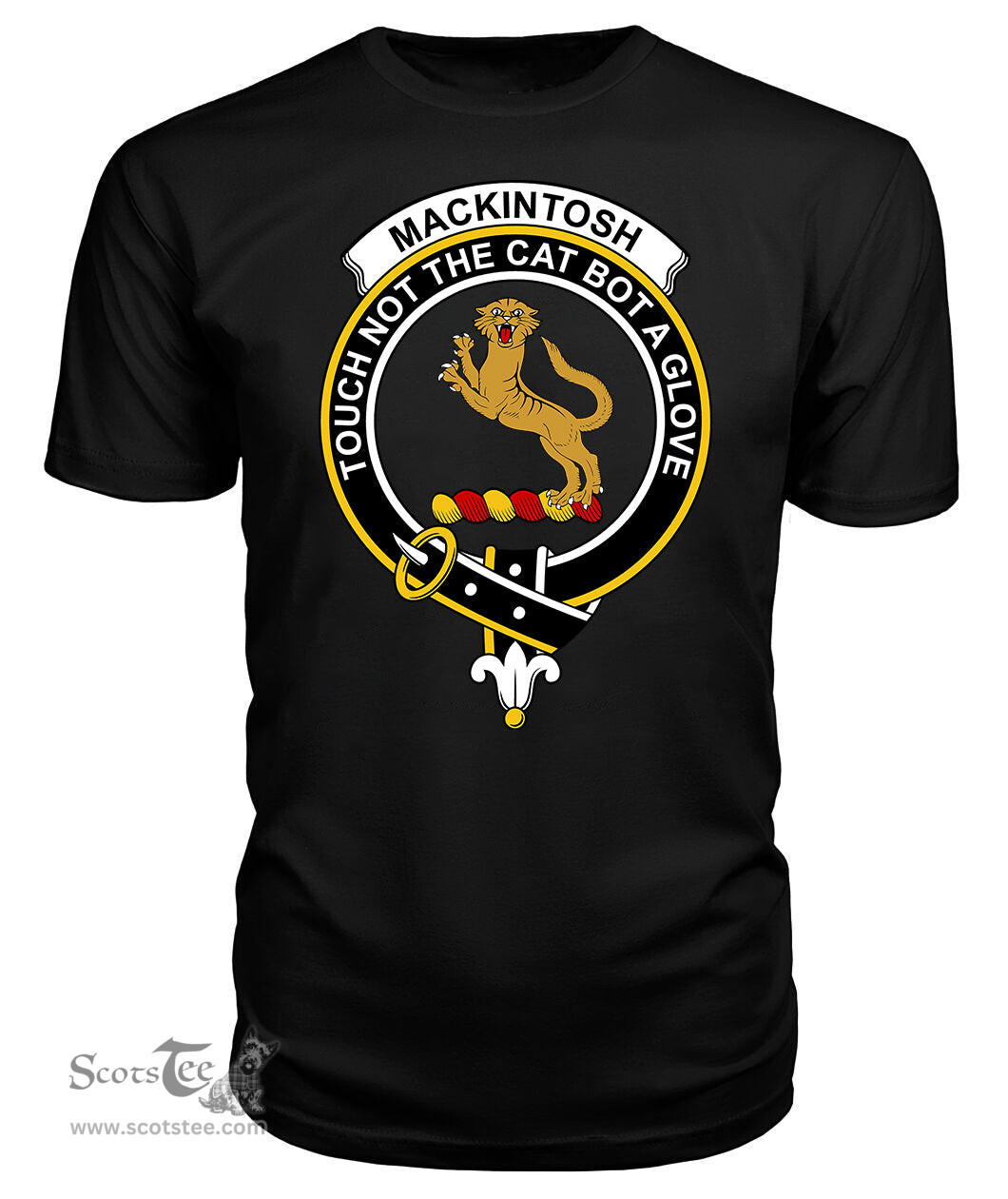 ScotsTee Shop Scottish MacKintosh Clan Tartan Scottish Clans Crest T Shirt