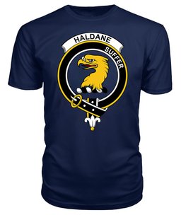 ScotsTee Shop Scottish Haldane Clan Tartan Scottish Clans Crest T Shirt