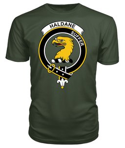 ScotsTee Shop Scottish Haldane Clan Tartan Scottish Clans Crest T Shirt