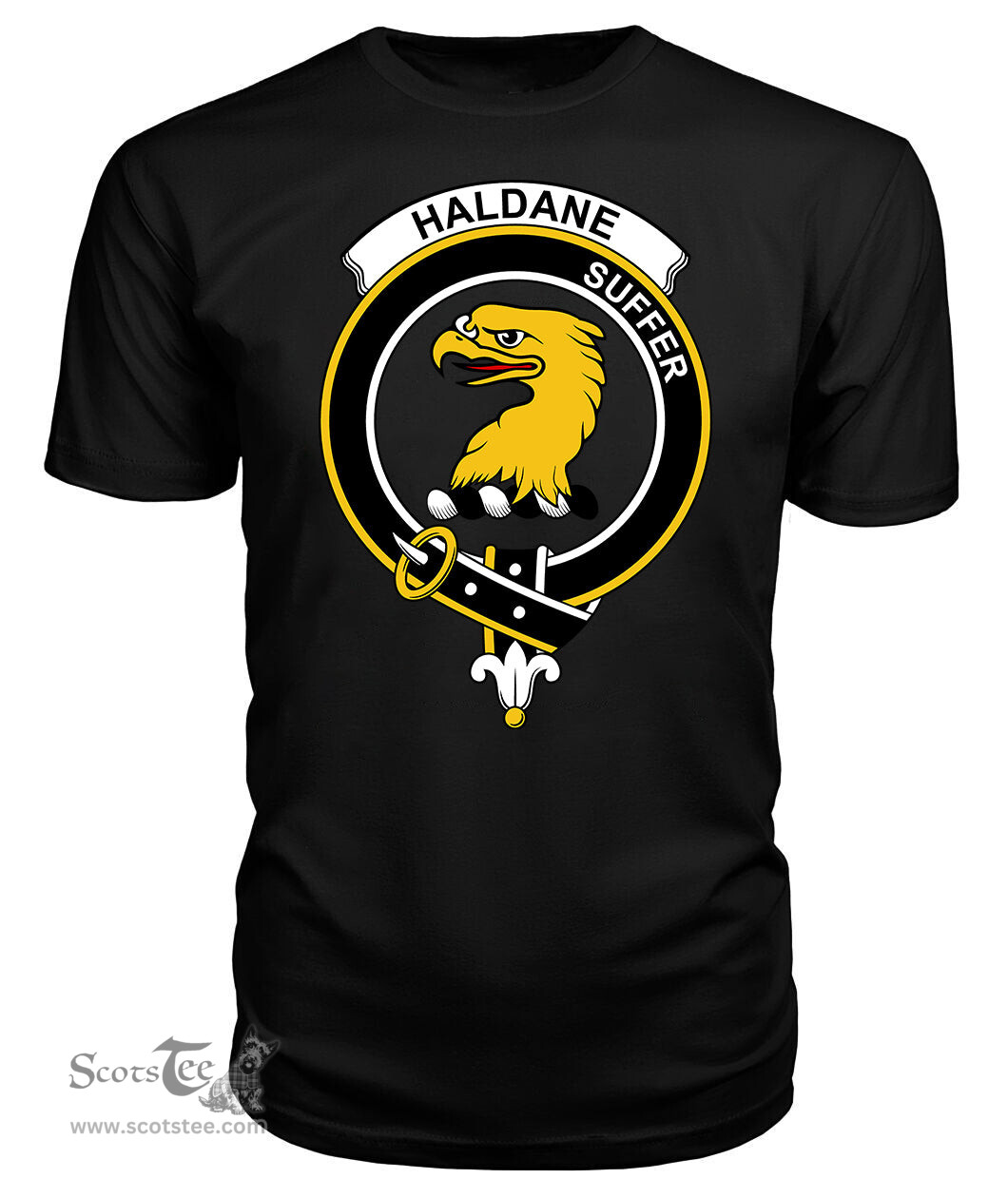 ScotsTee Shop Scottish Haldane Clan Tartan Scottish Clans Crest T Shirt