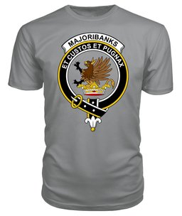ScotsTee Shop Scottish Marjoribanks Clan Tartan Scottish Clans Crest T Shirt