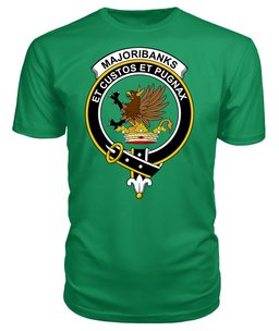 ScotsTee Shop Scottish Marjoribanks Clan Tartan Scottish Clans Crest T Shirt