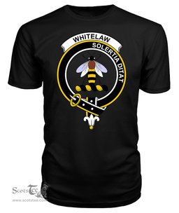 ScotsTee Shop Scottish Whitelaw Clan Tartan Scottish Clans Crest T Shirt