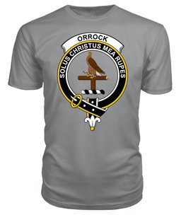ScotsTee Shop Scottish Orrock Clan Tartan Scottish Clans Crest T Shirt
