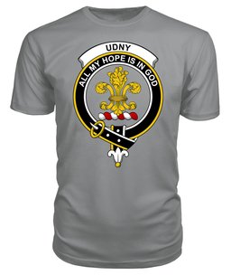 ScotsTee Shop Scottish Udny Clan Tartan Scottish Clans Crest T Shirt