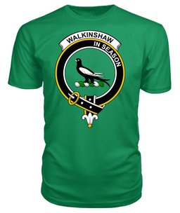 ScotsTee Shop Scottish Walkinshaw Clan Tartan Scottish Clans Crest T Shirt