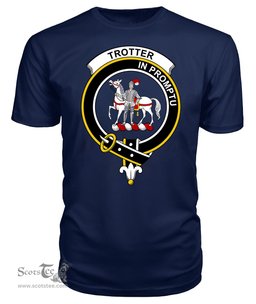 ScotsTee Shop Scottish Trotter Clan Tartan Scottish Clans Crest T Shirt