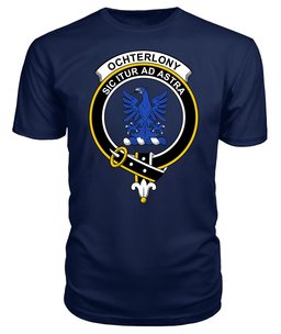 ScotsTee Shop Scottish Ochterlony Clan Tartan Scottish Clans Crest T Shirt