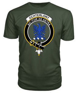 ScotsTee Shop Scottish Ochterlony Clan Tartan Scottish Clans Crest T Shirt