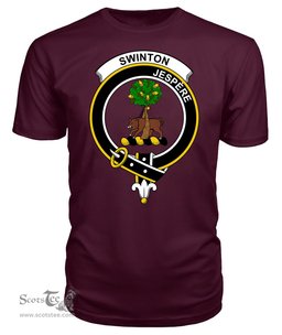 ScotsTee Shop Scottish Swinton Clan Tartan Scottish Clans Crest T Shirt