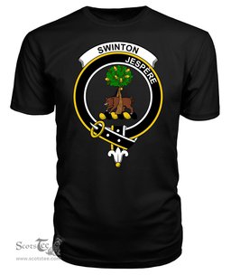 ScotsTee Shop Scottish Swinton Clan Tartan Scottish Clans Crest T Shirt
