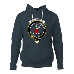 ScotsTee Shop Scottish Colquhoun Clan Tartan Scottish Clans Crest Hoodie