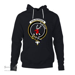 ScotsTee Shop Scottish Colquhoun Clan Tartan Scottish Clans Crest Hoodie