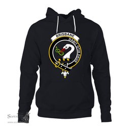 ScotsTee Shop Scottish Brisbane Clan Tartan Scottish Clans Crest Hoodie