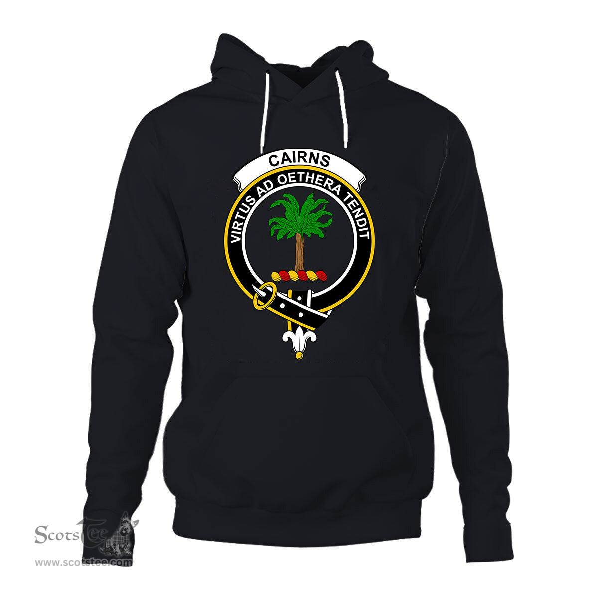 ScotsTee Shop Scottish Cairns Clan Tartan Scottish Clans Crest Hoodie