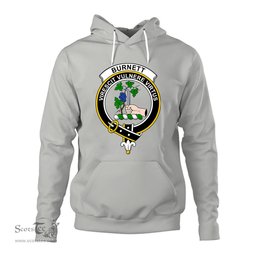 ScotsTee Shop Scottish Burnett Clan Tartan Scottish Clans Crest Hoodie