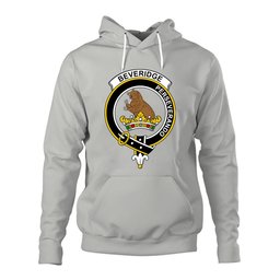 ScotsTee Shop Scottish Beveridge (Beveridge-Duncan) Clan Tartan Scottish Clans Crest Hoodie