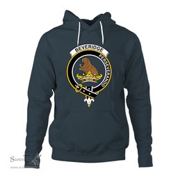 ScotsTee Shop Scottish Beveridge (Beveridge-Duncan) Clan Tartan Scottish Clans Crest Hoodie